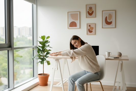 7 Posture Exercises to Do at Your Desk (No Equipment Needed)