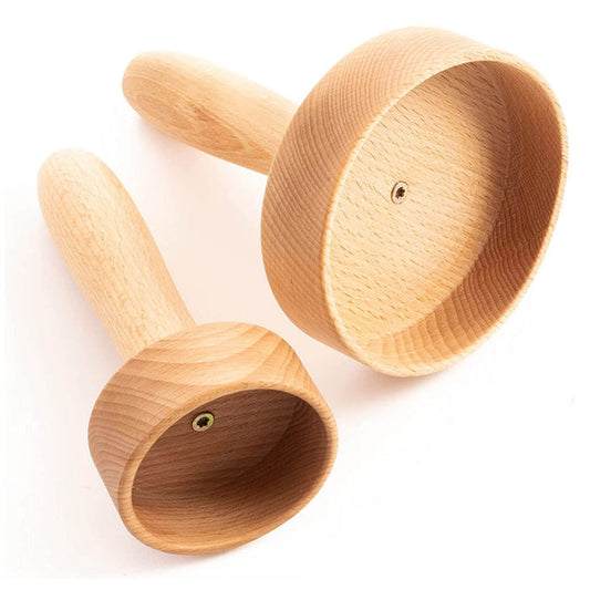 Tuuli - Ensemble de tasses de massage en bois 2 pièces