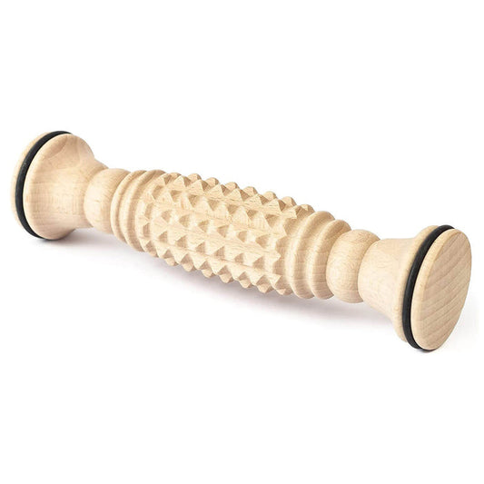 Rouleau musculaire rainuré en bois Tuuli